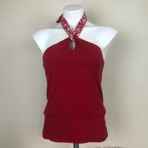 Charter Club Halter Top with Scarf neck
